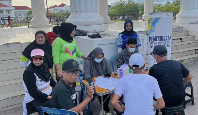 Di Lapangan Pancasila Kota Palopo