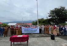 Satlantas Polres Halmahera Timur dan Jasa Raharja Cabang Ternate Laksanakan Safety Campaign Di SMA Negeri 1 Halmahera Timur Di SMA Negeri 1 Halmahera Timur