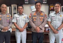 Jasa Raharja Cabang Sintang Kunjungi Kapolres Sanggau Untuk Sinergitas Dalam Mendukung Keselamatan Berlalu Lintas jasa raharja kalbar