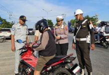 Wujudkan Pengendara Taat Pajak, Samsat Kota Kupang Gelar Operasi Gabungan Bersama Polda NTT jasa raharja NTT