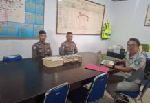 Jasa Raharja Sulut Bersama Satlantas Polres Bitung Melakukan Forum Komunikasi Lalu Lintas (FKLL) Di Kota Bitung jasa raharja sulut