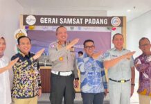 Samsat Gerai Padang Hadir di Basko City Mall, Permudah Pembayaran Pajak Kendaraan Bermotor jasa raharja sumbar