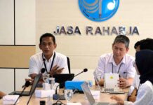 PT Jasa Raharja Kantor Wilayah Bali Terima Kunjungan Tim Divisi Asuransi Kantor Pusat dalam Rangka Monitoring Implementasi DASI JR Modul IWKBU Versi 2025 jasa raharja bali