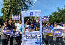 PT Jasa Raharja NTT Gabungkan Inovasi Digital dan Pelayanan Kesehatan Gratis di Car Free Day Kupang di Car Free Day Kupang