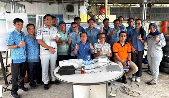 di PO Blue Bird Kota Palembang di PO Blue Bird Kota Palembang