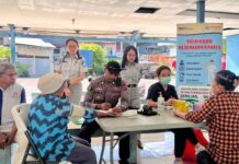 PT Jasa Raharja NTT Hadirkan Pemeriksaan Kesehatan Gratis di Terminal Kota Lama Kupang di Terminal Kota Lama Kupang