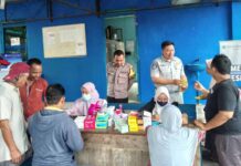 Jasa Raharja Cabang Pati Adakan Pelayanan Kesehatan Gratis di Terminal Pati di Terminal Pati