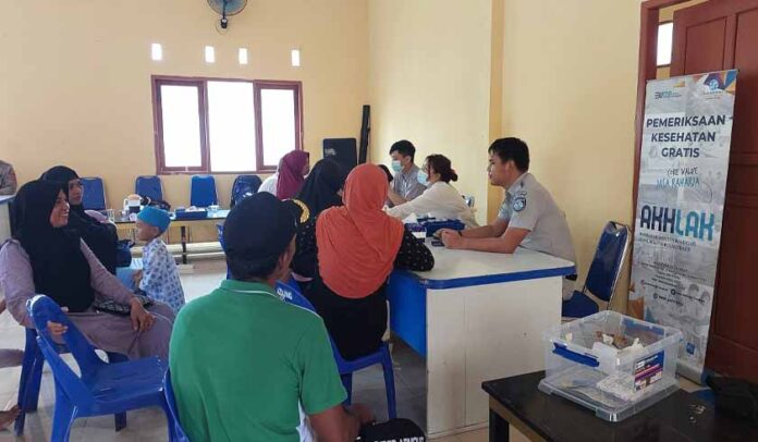 gratis bagi masyarakat Desa Binai