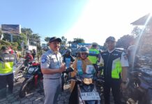 Jasa Raharja Turut Aktif dalam Operasi Gabungan Tertib Lalu Lintas dan Pemutihan Pajak di Wonosobo jasa raharja jateng