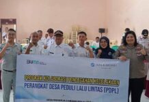 Jasa Raharja Pekalongan Laksanakan Kegiatan Perangkat Desa Peduli Lalu Lintas di Desa Tersono, Tersono, Kabupaten Batang jasa raharja jateng