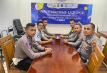 Forum Komunikasi Lalu Lintas Angkutan Jalan Kabupaten Blora Himbauan Rawan Laka Lantas jasa raharja jateng