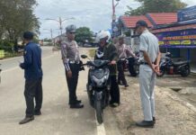 Berhenti Sejenak, Selamat Selamanya: Operasi Gabungan Murung Raya Gaungkan Keselamatan Jalan jasa raharja kalteng
