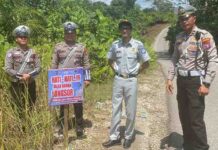 Bukan Sekadar Spanduk : Jasa Raharja Kalteng Bangun Budaya Aman Berlalu Lintas jasa raharja kalteng