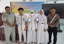 SMA 2 Muara Teweh Dapatkan Sosialisasi Keselamatan Lalu Lintas dari Satlantas dan Jasa Raharja jasa raharja kalteng