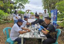 Jasa Raharja Kanwil Kalimantan Timur Gelar Pemeriksaan Kesehatan Gratis dalam HUT ke-52 ASDP Cabang Balikpapan jasa raharja kaltim