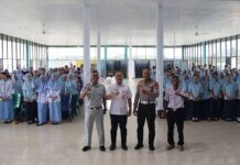 Jasa Raharja And Police Goes To Campus di Poltek Kaltara : “SOSIALISASI KESELAMATAN BERLALU LINTAS”. jasa raharja kaltim