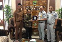 Kepala Kantor Wilayah Jasa Raharja Sumbar Lakukan Audiensi Dengan Bupati Padang Pariaman jasa raharja sumbar
