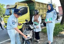 Gelar Operasi Lintas Sektoral di Wilayah OKU, Sinergi Jasa Raharja Baturaja Bersama UPTB Samsat OKU 1 jasa raharja sumsel