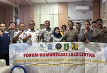 Jasa Raharja Cabang Surakarta Laksanakan Silahturahmi sekaligus FGD (Forum Group Discussion) dengan Forum Komunikasi Lalu Lintas jasa raharja jateng