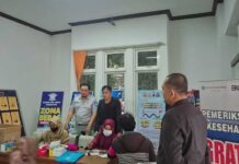 Jasa Raharja Cabang Pati Kembali Gelar Pelayanan Kesehatan Gratis di Samsat Pati jasa raharja jateng