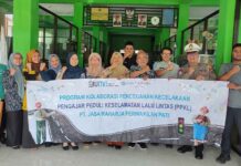 Jasa Raharja Cabang Pati Goes to School SMK Al Mubaarok Rembang jasa raharja jateng