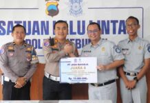 Sukses Kolaborasi Pos Pelayanan Terpadu PAM Lebaran 2025, Jasa Raharja Apresiasi Berikan Penghargaan Kepada Polres Kebumen Penghargaan Kepada Polres Kebumen