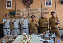 Jasa Raharja Sumbar Jalin Koordinasi dengan DPMPTSP Provinsi Sumbar Terkait Perizinan Angkutan Sewa Khusus dan Pembayaran Iuran Wajib Sewa Khusus dan Pembayaran Iuran Wajib