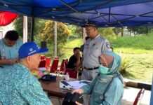 Jasa Raharja Purwakarta Gelar Pengobatan Gratis Melalui MUKL di Sukatani sebagai Wujud Kepeduliaan Terhadap Keselamatan Lalu Lintas jasa raharja jabar