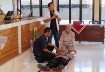 Tekan Fatalitas, Jasa Raharja Cabang Pati Kolaborasi dengan Dokkes Polresta Pati Gelar Pelatihan PPGD jasa raharja jateng