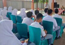 Jasa Raharja Jepara Laksanakan Program Pengajar Peduli Keselamatan Lalu Lintas (PPKL) di SMAN 2 Kudus jasa raharja jateng