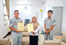 Penandatanganan PKS JR dan RSUD Sambas Terkait DC-FKMN JR dan Implementasi JR Care jasa raharja kalbar