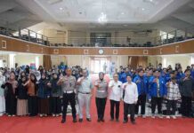 Lewat Program KAPEKA, Jasa Raharja dan Ditlantas Polda Kalsel Edukasi Keselamatan Lalu Lintas Mahasiswa UIN Antasari Banjarmasin jasa raharja kalsel