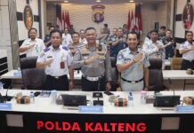 Jasa Raharja Kalteng Sinergi Dukung Program Zero ODOL jasa raharja kalteng