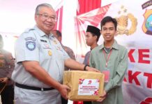 Jasa Raharja Wilayah Kepri Turut Hadir dalam Giat Bakti Kesehatan Hari Bhayangkara Polda Kepri ke-79 jasa raharja kepri