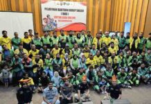 Jasa Raharja Sumbar Gelar Pelatihan PPGD, Edukasi Keselamatan Lalu Lintas, dan Pelayanan MUKL untuk Pengemudi Ojek Online jasa raharja sumbar