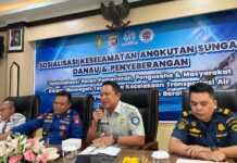Optimalisasi Keselamatan Transportasi Air, Jasa Raharja Kalbar Gelar Sosialisasi Angkutan Sungai, Danau dan Penyebrangan Danau dan Penyebrangan