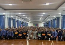 Satlantas Metro Bekasi dan Jasa Raharja Bekasi Edukasi Keselamatan Lalu Lintas Di SMK Mitra Industri MM 2100 Cikarang Di SMK Mitra Industri MM 2100 Cikarang