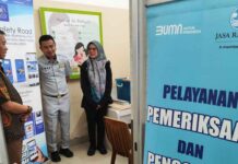 Jasa Raharja Kanwil Jabar Adakan Layanan Kesehatan Gratis di Samsat Kabupaten Bandung II Soreang jasa raharja jabar