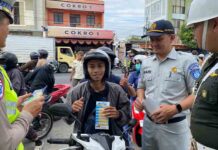 Jasa Raharja dengan Pemerintah Kota Surakarta Gelar Operasi Gabungan di Laweyan Surakarta