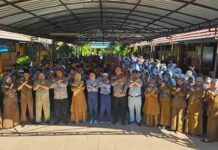Jasa Raharja Kalsel Gelar Program PPKL di SMP Negeri 10 Banjarmasin, Edukasi Keselamatan Lalu Lintas untuk Pelajar jasa raharja kalsel