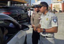 Jasa Raharja Kanwil Kalimantan Timur Bersinergi dengan Polresta Balikpapan dalam Operasi Gabungan Penertiban Lalu Lintas jasa raharja kaltim