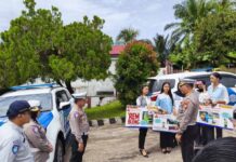 Melalui Pendekatan Humanis Jasa Raharja Bengkulu Bersama Stakeholder Sosialisasikan Bahaya Kelebihan Dimensi dan Kelebihan Muatan kepada Sopir Truk Kelebihan Muatan kepada Sopir Truk