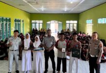 Jasa Raharja Edukasi Pelajar SMP Soal Tertib Lalu Lintas di Wonogiri Lalu Lintas di Wonogiri