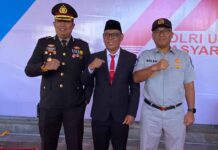 Kepala Jasa Raharja NTB Hadiri Upacara dan Syukuran Peringatan Dirgahayu Bhayangkara jasa raharja NTB