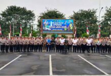 Jasa Raharja Bekasi Hadiri Apel Gelar Pasukan Operasi  Patuh Jaya 2025 Operasi Patuh Jaya 2025