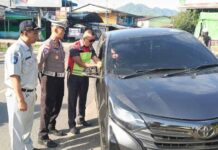 Penguatan Tertib Lalu Lintas, Operasi Gabungan Kembali Sasar Pengendara di Bengkayang Pengendara di Bengkayang