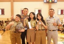 Jasa Raharja Medan dan Satlantas Polrestabes Medan Gelar Sosialisasi Keselamatan Lalu Lintas di Sekolah Global Prima jasa raharja sumut