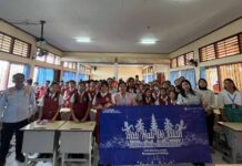 Tumbuhkan Kesadaran Sejak Dini, Jasa Raharja Wilayah Bali Bersama Mitra Gelar Sosialisasi Keselamatan Lalu Lintas Saat MPLS di Denpasar