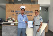 Jasa Raharja Wilayah Banten Lakukan Kunjungan Silaturahmi dan Sosialisasi Pemutihan Pajak Kendaraan ke PT. Dover Chemical jasa raharja banten