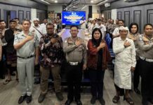 Rapat FKLL di Polda Bali Bahas Andalalin dan Titik Rawan Laka di Badung – Denpasar di Badung - Denpasar